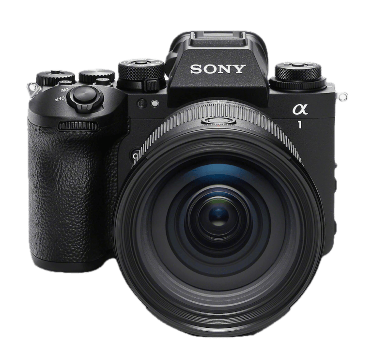 Front view of SONY Alpha 1 II Full-Frame Camera